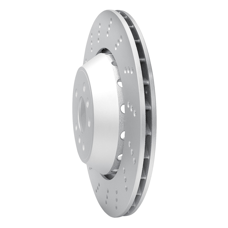DFC 20-25 BMW X4 Left Rear Drilled GeoSPEC Coated Rotor - Image 2