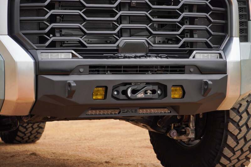 DV8 Offroad 22-26 Toyota Tundra Centric Series Front Bumper - Image 2