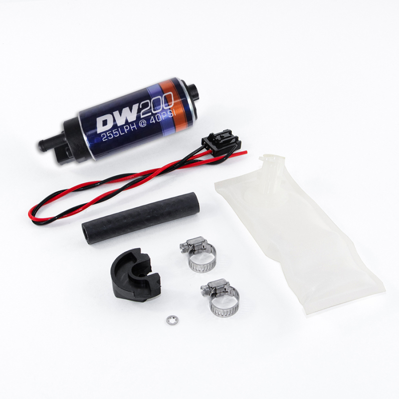 DeatschWerks 94+ Nissan 240sx/Silvia S14/S15 255 LPH DW200 In-Tank Fuel Pump w/ Install Kit - Image 6