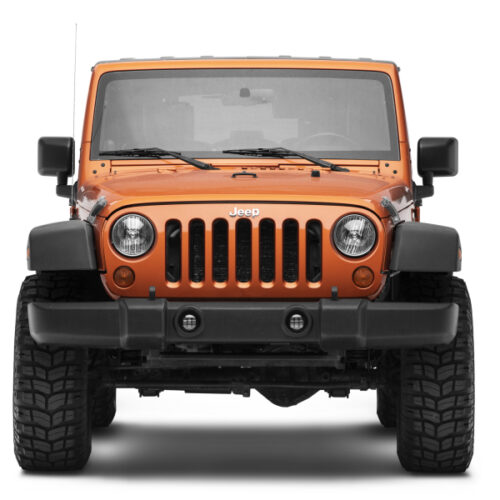 Raxiom for 2007-2022 Jeep Wrangler JK/JL Axial Series Tri-Bar LED Fog Lights- White - Image 6