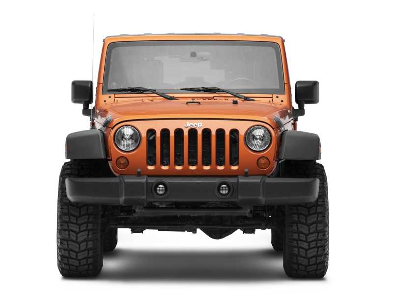 Raxiom for 2007-2022 Jeep Wrangler JK/JL Axial Series Tri-Bar LED Fog Lights- White - Image 6