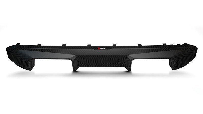 Akrapovic Rear Carbon Fiber Diffuser - High Gloss for 2021+ BMW M3 (G80)/M4 (G82)