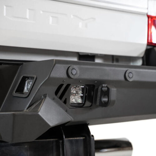 Addictive Desert Designs for 17-20 Ford Super Duty Bomber HD Rear Bumper w/ Mounts For Cube Lights - Image 10