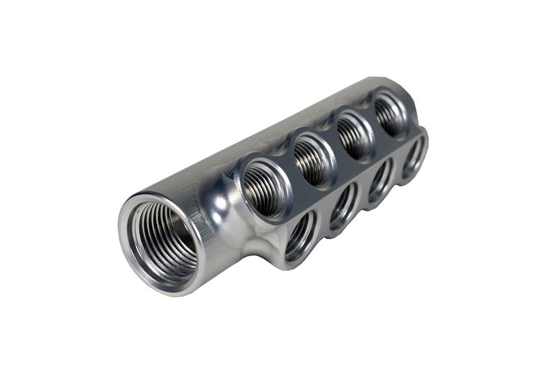 Aeromotive Fuel Distribution Log (10-Ports) (2) -10 AN/(8) -6 AN - Image 9
