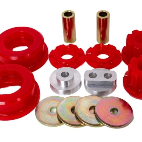 Energy Suspension 8.1107R 01-05 Lexus IS300 Rear Differential Bushing Set - Red