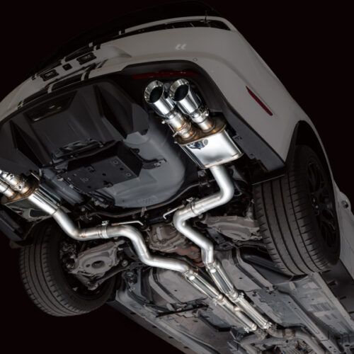 AWE Tuning SwitchPath Exhaust - Chrome Silver Tips for 18-23 S550 Mustang GT - Image 4