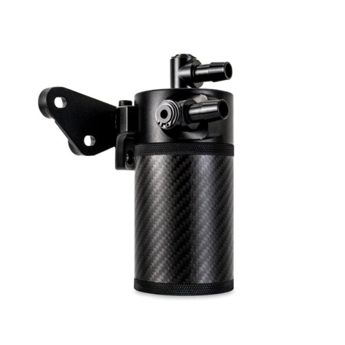 Alternative view of Mishimoto Baffled Oil Catch Can Kit (PCV Side) - Carbon Fiber for 2020+ Chevrolet Corvette C8