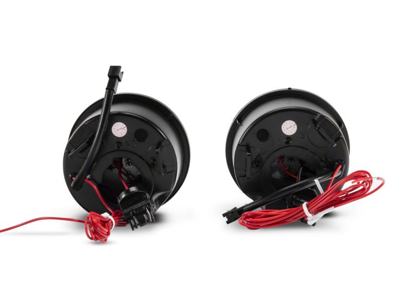 Raxiom for 2007-2018 Jeep Wrangler JK Axial Series LED Turn Signals w/ Halo- Clear - Image 3