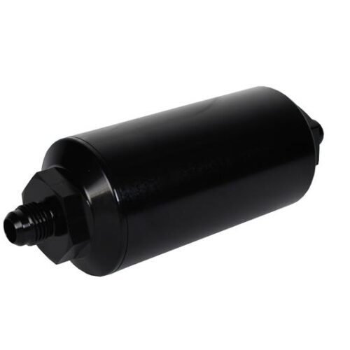 Aeromotive In-Line Filter - (AN-6 Male) 10 Micron Fabric Element Bright Dip Black Finish - Image 10