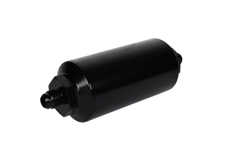 Aeromotive In-Line Filter - (AN-6 Male) 10 Micron Fabric Element Bright Dip Black Finish - Image 10