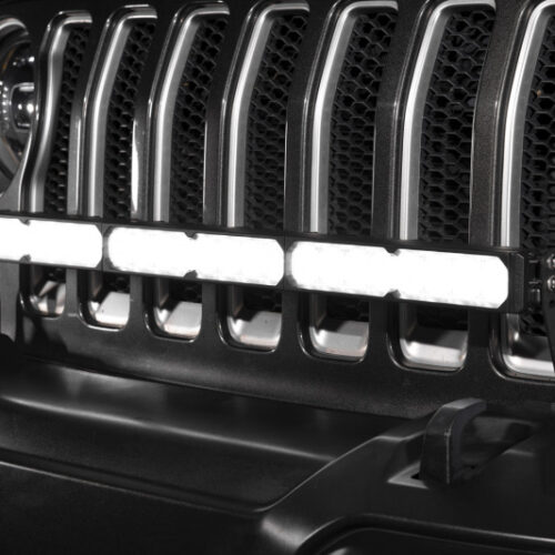Alternative view of Diode Dynamics Jeep 2018 SS30 Bumper LED Kit Sport White Combo ABL
