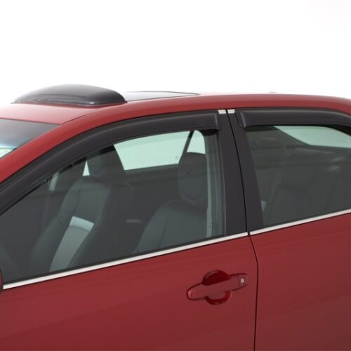 AVS 2023 Chevrolet Colorado / GMC Canyon Ventvisor Outside Mount Window Deflectors 4pc - Smoke