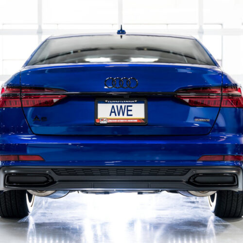 AWE Tuning Touring Edition Cat-Back Exhaust- Turn Downs for Audi 2019-2023 C8 A6/A7 3.0T - Image 6