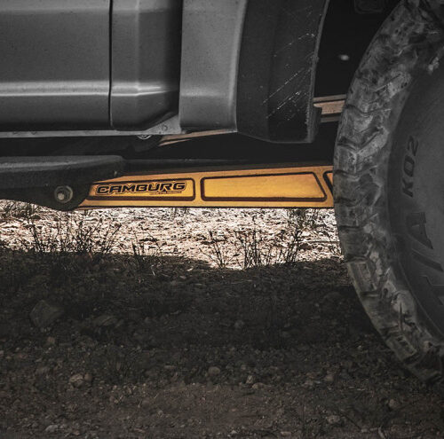 Camburg Ford Raptor 21-25 KINETIK Series Rear Billet Lower Trailing Arm Kit - Gold - Image 3