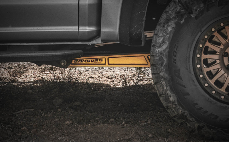Camburg Ford Raptor 21-25 KINETIK Series Rear Billet Lower Trailing Arm Kit - Gold - Image 3