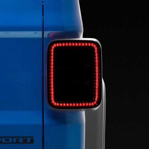 Raxiom for 2020-2026 Jeep Gladiator JT Axial Series LED Tail Lights- Black Housing- Smoked Lens - Image 10