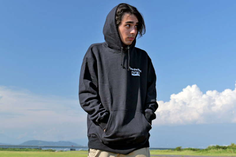 HKS HOODIE SUPER DRAGER BLACK L - Image 2