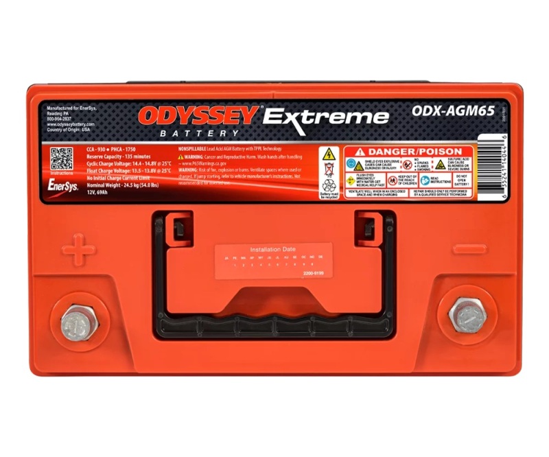 Odyssey Battery Auto/Truck/Heavy Duty & Commercial Extreme AGM Battery (65-PC1750T) - Image 3