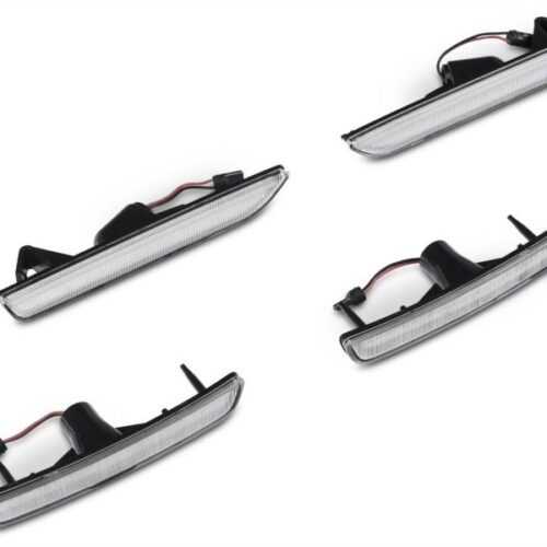 Raxiom for 2010-2014 Ford Mustang Axial Series LED Side and Quarter Marker Lights- Clear - Image 8