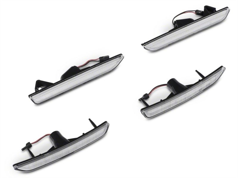 Raxiom for 2010-2014 Ford Mustang Axial Series LED Side and Quarter Marker Lights- Clear - Image 8