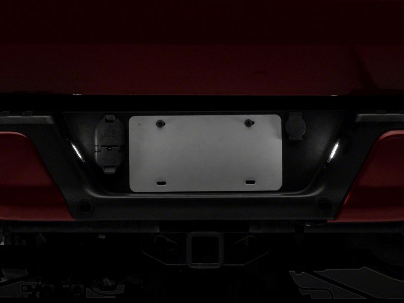Raxiom for 2007-2014 Ford F-150 Axial Series LED License Plate Lamps- Smoked - Image 4
