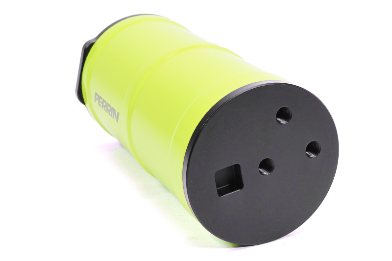 PERRIN 02-26 Subaru WRX / 04-21 STI / 13-26 BRZ/GR86/FRS/86 Coolant Overflow Tank - Neon Yellow - Image 2