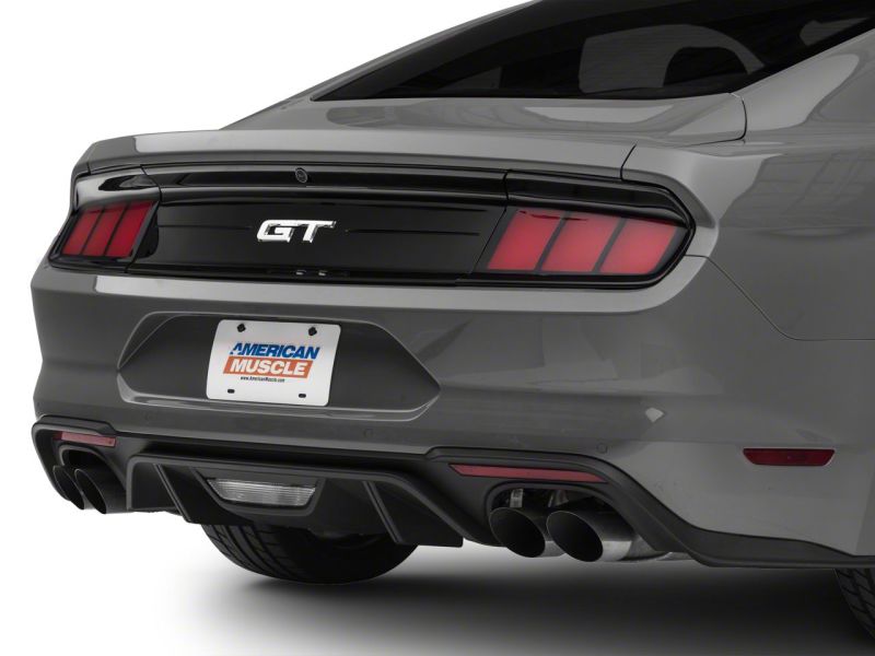 Raxiom for 2015-2023 Ford Mustang Profile LED Tail Lights Gloss Black Housing- Red Lens - Image 4