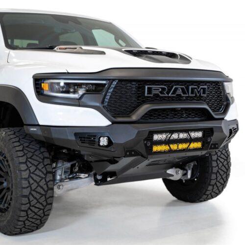 Addictive Desert Designs for 2021 Dodge RAM 1500 TRX Bomber Front Bumper (20in Lights) - Image 4