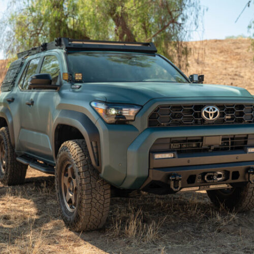 DV8 Offroad 2025 Toyota 4Runner Front Bumper w/ Centric Winch - Image 5