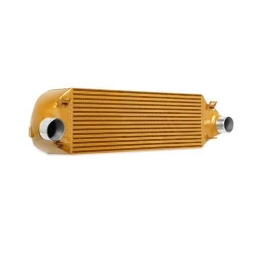 Mishimoto Intercooler w/ Black Pipes for 2013+ Ford Focus ST Gold - Image 6