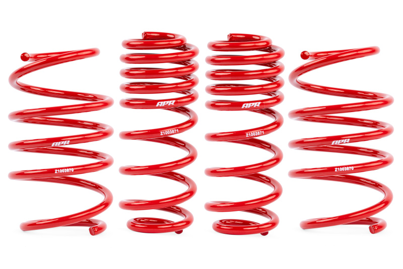APR 19-26 Volkswagen Jetta GLI (MK7) Roll-Control Lowering Springs - Red - Image 2