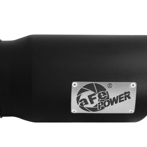 aFe Power Diesel Exhaust Tip Bolt On Black 5in Inlet x 6in Outlet x 12in Long - Image 4