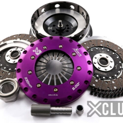XClutch 11-13 BMW 335is Base 3.0L 9in Twin Solid Organic Clutch Kit (6 Bolt/PB in Input Shaft)