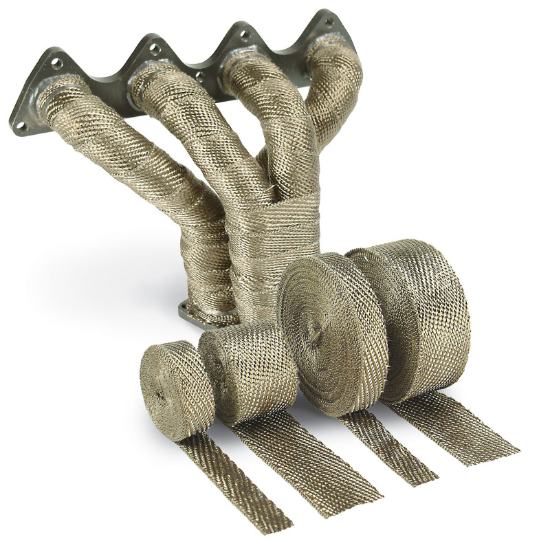 DEI 10133 Exhaust Wrap 1in x 100ft - Titanium - Image 4
