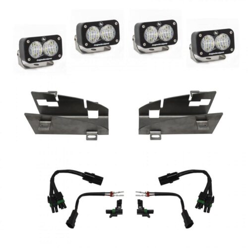 Baja Designs for 2019+ Dodge Ram Rebel 1500 S2 Dual Fog Pocket Kit