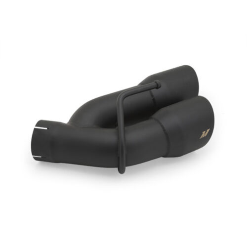 Mishimoto Axle-Back Exhaust w/ Black Tips for 2016+ Chevrolet Camaro SS Quad-Tip Pro - Image 7