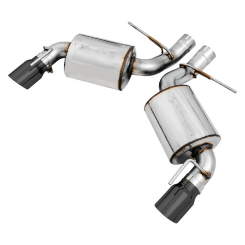 AWE Tuning Axle-Back Exhaust - Touring Edition (Diamond Black Tips) for 16-19 Chevrolet Camaro SS