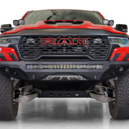Addictive Desert Designs for 2025 Ram RHO Stealth Fighter Front Bumper - Image 3