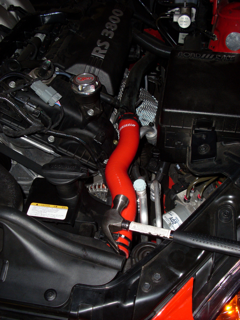 Mishimoto Silicone Hose Kit for 10+ Hyundai Genesis Coupe V6 Black - Image 2