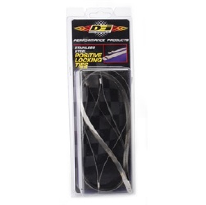DEI 10212 Stainless Steel Positive Locking Tie 1/2in (12mm) x 14in - 4 per pack - Image 8