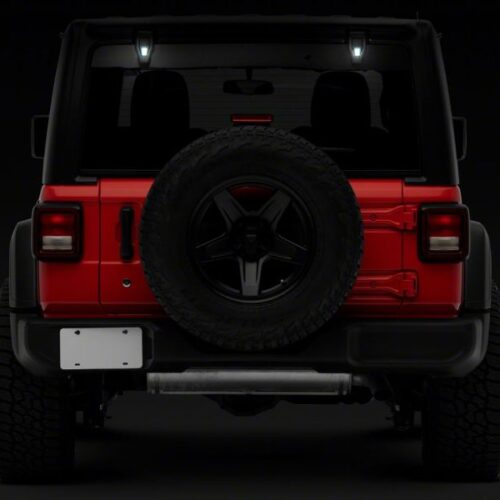 Raxiom for 2018-2023 Jeep Wrangler JL Axial Series Rear Window Glass Hinge LED Lights - Image 8