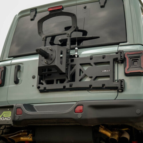 DV8 Offroad 18-25 Jeep Wrangler JL Spare Tire Carrier - Image 3