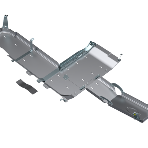 Artec Industries JL4125 2018 Jeep Wrangler JL Sahara Full Bellypan w/ Oil Door - 4 Door 3.6L Aluminum