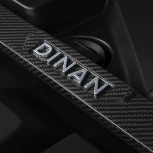 Dinan for 21-27 BMW M2/M3/M4 (G80/G82/G83/G87) Matte Carbon Fiber Strut Tower Brace - Front - Image 4