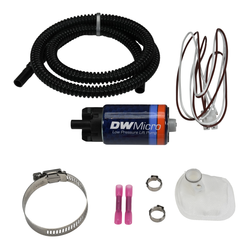 DeatschWerks DW Micro Series 210lph Low Pressure Lift Fuel Pump w/ Universal Install Kit - Image 2