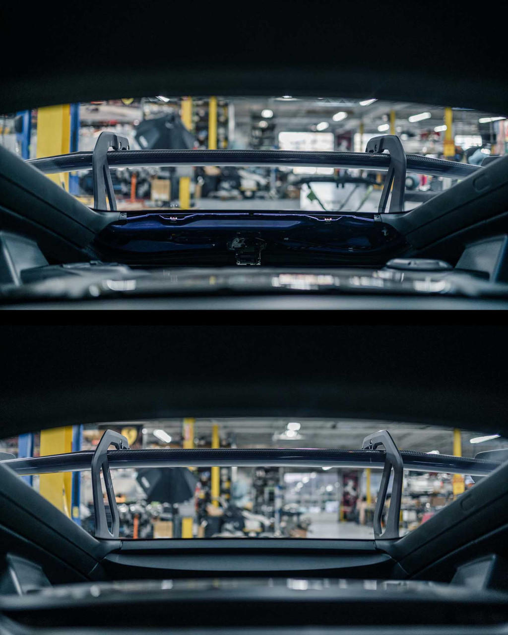 Fabspeed Porsche 718 GT4 RS CUP Car Style Wing Risers (2022+) - Image 12