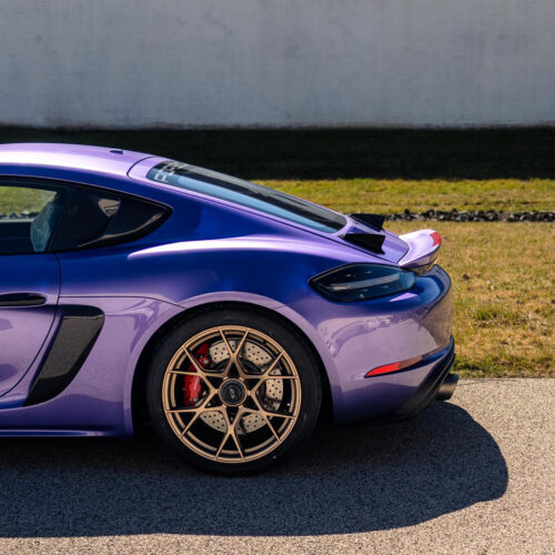 Fabspeed Porsche 718 GT4 RS Wing Delete Kit (2022+) - Finned - Image 8