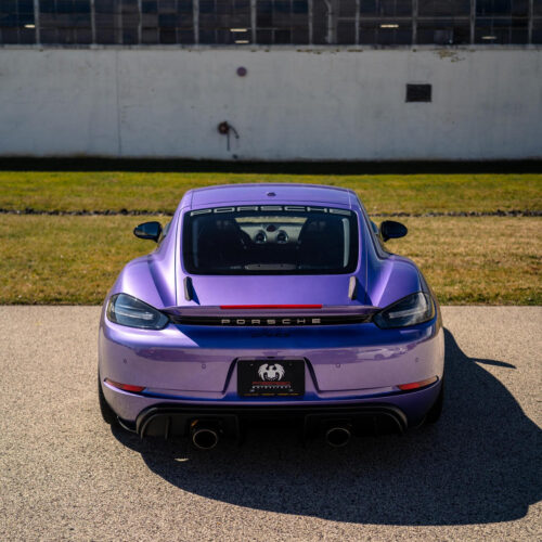 Fabspeed Porsche 718 GT4 RS Wing Delete Kit (2022+) - Finned - Image 7
