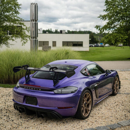 Fabspeed Porsche 718 GT4 RS CUP Car Style Wing Risers (2022+) - Image 10
