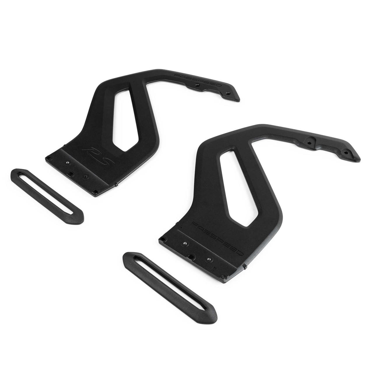 Fabspeed Porsche 718 GT4 RS CUP Car Style Wing Risers (2022+) - Image 2